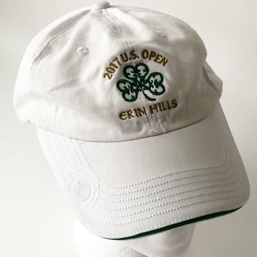 2017 US Open Golf Erin Hills USGA Member Ball Cap Hat White Adjustable
